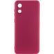 Чохол Silicone Cover Lakshmi Full Camera для Samsung Galaxy A03 Core Marsala 777-07046 фото 1