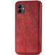 Шкіряний чохол-книжка GETMAN Cubic для Samsung Galaxy A04 Червоний 555-01879 фото 2