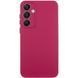 Чехол Silicone Cover Lakshmi Full Camera для Samsung Galaxy S24 Marsala 777-06846 фото 1