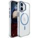Чехол TPU Space Case Apex with MagSafe для Apple iPhone 16 (6.1") Navy Blue 214-03338 фото 3