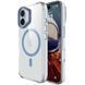 Чехол TPU Space Case Apex with MagSafe для Apple iPhone 16 (6.1") Navy Blue 214-03338 фото 1
