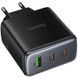 СЗУ Hoco C160A Upgrade PD65W+QC3.0 (1USB-A/2C) Black ILSO-00000086193-1 фото 6