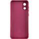 Чохол Silicone Cover Lakshmi Full Camera для Samsung Galaxy A03 Core Marsala 777-07046 фото 2