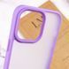 TPU+PC чехол Metal Buttons для Apple iPhone 13 Pro (6.1") Сиреневый 777-08332 фото 6