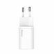 Мережевий зарядний пристрій Baseus Super Si Quick Charger 1C 25W EU White 656-01315 фото 2