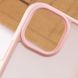 TPU+PC чехол Metal Buttons для Apple iPhone 15 (6.1") Розовый 777-08282 фото 5