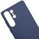 Кожаный чехол Leather Case для Samsung Galaxy S25 Ultra Dark Blue 555-03204 фото 3