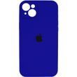 Силиконовый чехол с закрытой камерой для iPhone 14 Shiny Blue 666-00820 фото