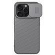 Карбоновая накладка Nillkin CamShield Pro для Apple iPhone 16 Pro (6.3") Titanium Gray 777-08138 фото