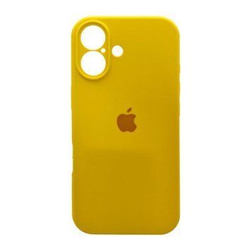 Силиконовый чехол с закрытой камерой для iPhone 17 Sunny Yellow 666-04225 фото