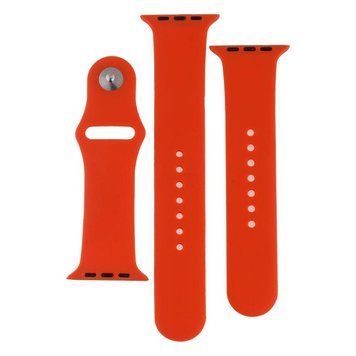 Ремінець для Apple Watch Band Silicone Two-Piece 42/44/45/49 mm Orange 212-02168 фото