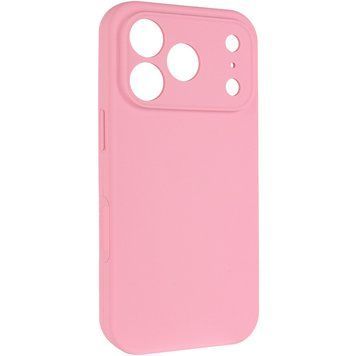 Силиконовый чехол Silk Full Camera Protective для Apple iPhone 17 Pro (6.3") Light pink 777-09938 фото
