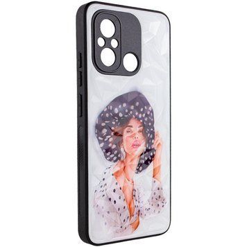 TPU+PC чохол Prisma Ladies для Xiaomi Redmi 12C / Poco C55 Girl in a hat 777-07406 фото