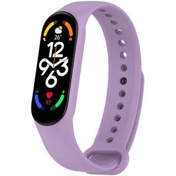Силіконовий ремінець для Xiaomi Mi Band 7/6/5 Elegant Purple 212-01587 фото