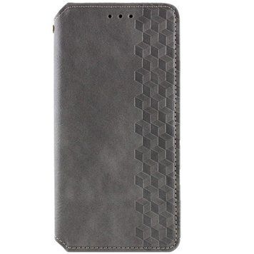 Чехол-книжка Rubic Leather для Samsung Galaxy A15 Grey 666-02894 фото