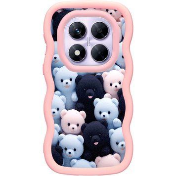 Чохол TPU Cloudy Pictures для Xiaomi Redmi Note 14 Pro 4G Bears 555-01191 фото