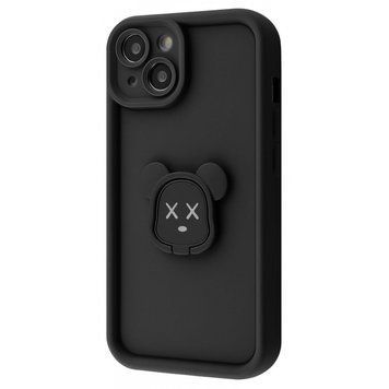 Чехол Pretty Case iPhone 13 Bear/Black 208-04107 фото