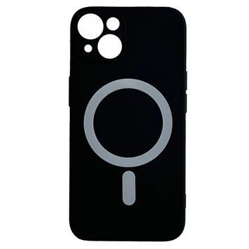 Силиконовый чехол с MagSafe для iPhone 13 Черный 214-00049 фото