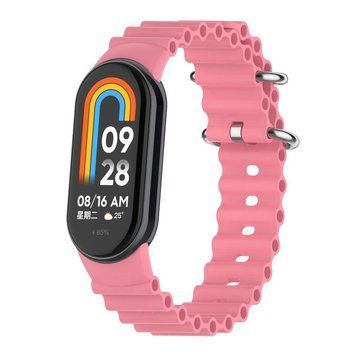 Ремінець для Xiaomi Mi Band 8/9/10 Ocean band Pink 212-02621 фото