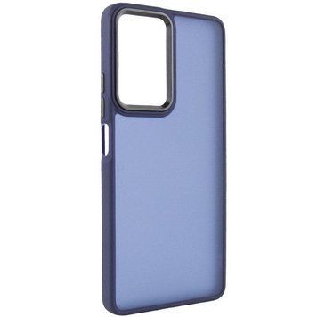 Чохол TPU+PC Lyon Frosted для Xiaomi Redmi 15 (EU) Navy Blue 656-08760 фото