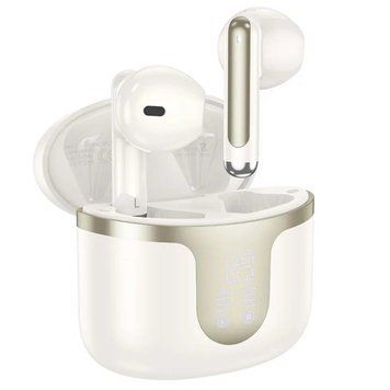 Беспроводные наушники HOCO EQ7 Snowflake true wireless BT headset Milky White 656-03874 фото