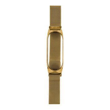Ремешок для Xiaomi Mi Band 5/6 Milanese Loop Gold 212-02521 фото