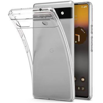 TPU чехол Transparent 1,5mm Full Camera для Google Pixel 6a Бесцветный (прозрачный) ILSO-00000063590-1 фото