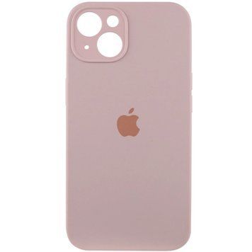 Чехол Silicone Case Full Size with Frame для iPhone 15 Plus Chalk Pink 208-05063 фото