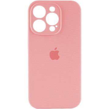 Силиконовый чехол с закрытой камерой для iPhone 15 Pro Pink 666-01078 фото