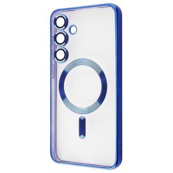 Чехол WAVE Metal Color Case with Magnetic Ring для Samsung Galaxy S25 FE Midnight blue 656-08016 фото
