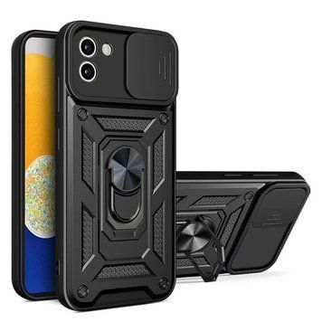 Ударопрочный чехол Camshield Serge Ring для Samsung Galaxy A03 Black 777-04606 фото