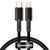 Кабель Baseus High Density Braided Fast Charging Data Cable Type-C to iP PD 20W 1m Black CATLGD-01 фото