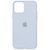 Силиконовый чехол для iPhone 15 Mist Blue 666-00974 фото