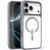 TPU+PC чохол Metal Buttons with MagSafe для Apple iPhone 17 Pro Max (6.9") Grey 777-08006 фото