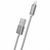 Кабель для заряджання та передачі даних Hoco X2 USB to Lightning Сірий 1 м 209-00050 фото