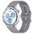 Силіконовий ремінець Wavy для Smart Watch 22mm Gray 212-01689 фото