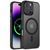 TPU+PC чохол Metal Buttons with MagSafe Colorful для Apple iPhone 16 Pro (6.3") Black 555-03025 фото