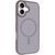 TPU+PC чохол Metal Buttons with MagSafe для Apple iPhone 17 (6.3") Grey 777-08229 фото