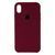 Силиконовый чехол для iPhone XR Maroon Marsala 208-00164 фото