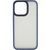 TPU+PC чехол Metal Buttons для Apple iPhone 15 (6.1") Синий 777-08283 фото