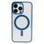 Силіконовий чохол Clear Color Case with MagSafe для iPhone 12/12 Pro Синій 214-00115 фото