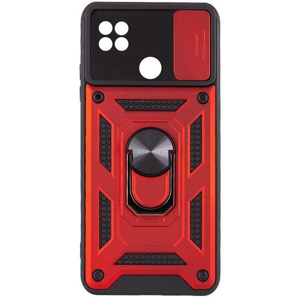 Ударопрочный чехол Camshield Serge Ring для Xiaomi Redmi 9C / Redmi 10A Red 777-04683 фото
