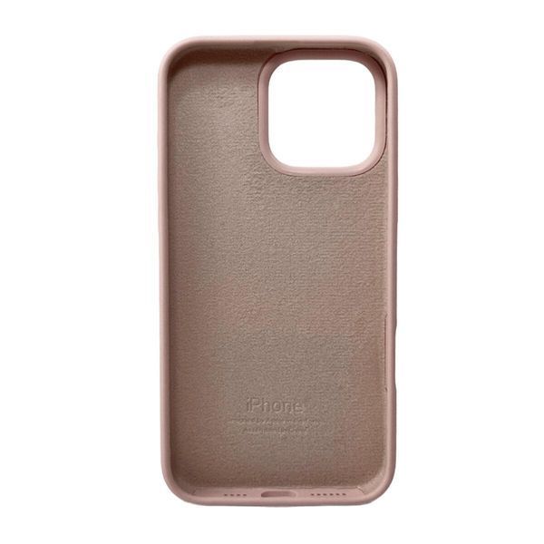 Силіконовий чохол для iPhone 16 Pro Max Pink Sand 666-01286 фото