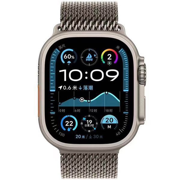 Ремінець Milanese Loop для Apple Watch 42(ser.1-3)/44/45/46/49mm Titanium 212-01487 фото
