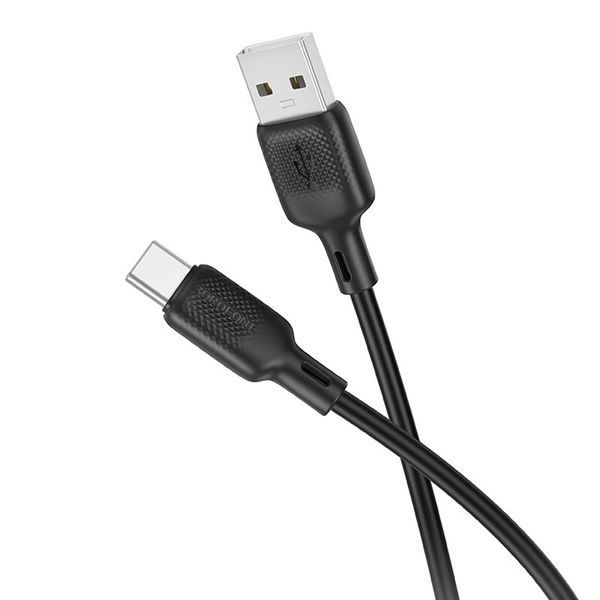 Дата кабель Borofone BX113 Lenny USB to Type-C 3A (2m) Black ILSO-00000076782-1 фото