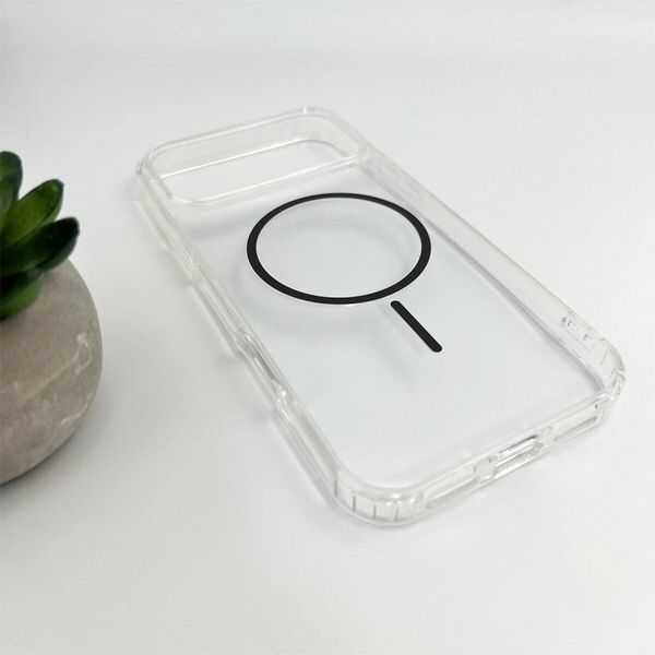 Чехол Acrylic Thin Magnetic для Apple iPhone 17 Pro Grey 666-03726 фото