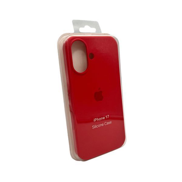 Силиконовый чехол для Apple iPhone 17 Berry Red 208-06676 фото