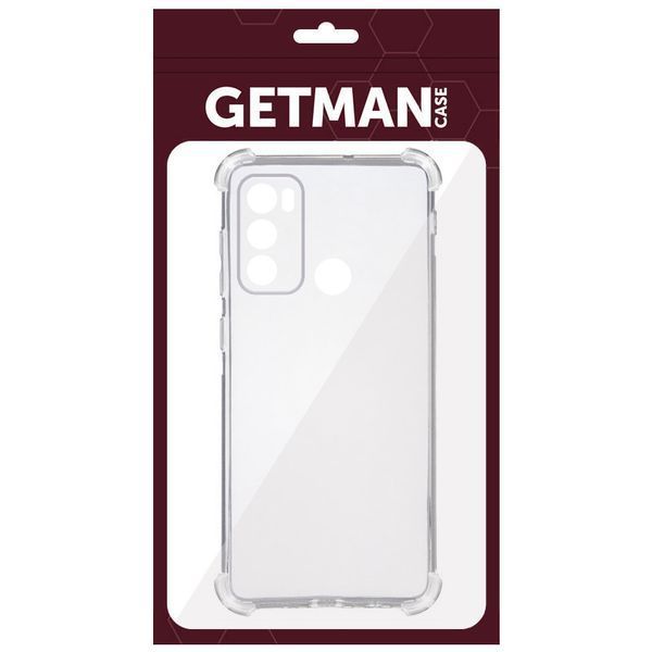 TPU чохол GETMAN Ease посилені кути Full Camera для Motorola Moto G60 555-02517 фото