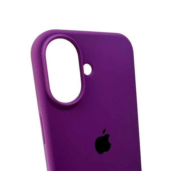 Силиконовый чехол для iPhone 16 Purple 666-01182 фото