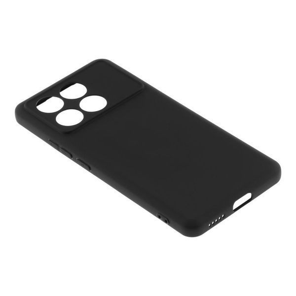 Чехол TPU Matte 1.3mm для Xiaomi Poco X6 Pro 5G Black 555-02346 фото